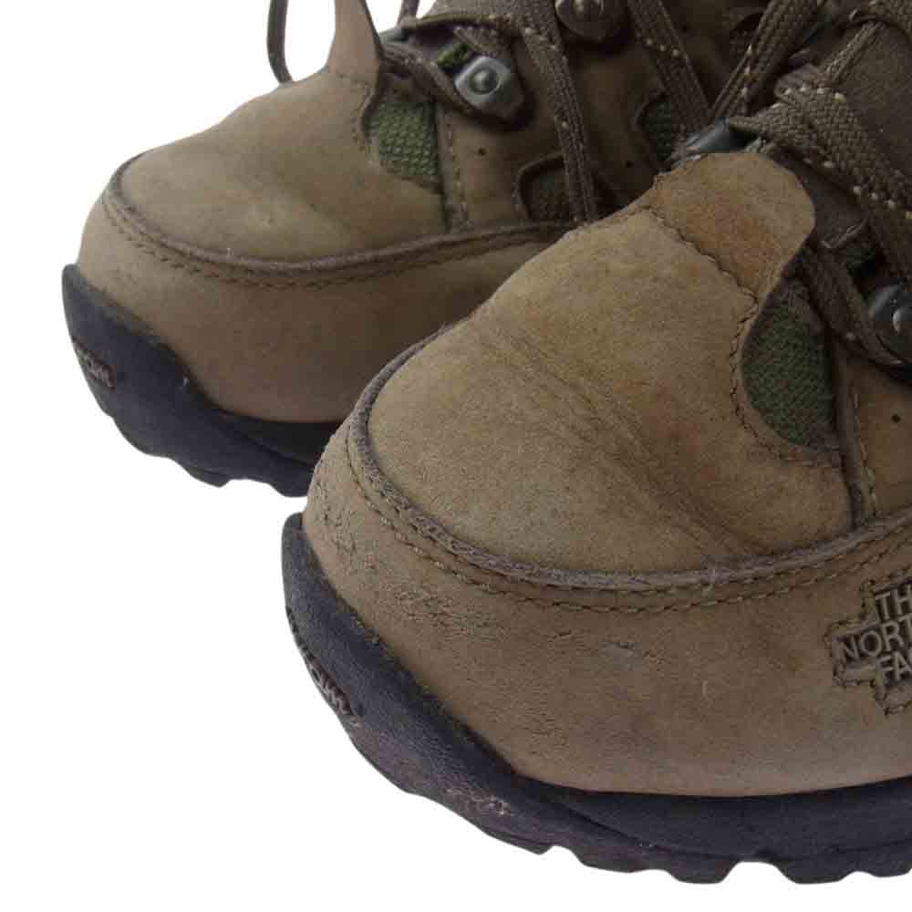 THE NORTH FACE ノースフェイス 551044 GORE-TEX ゴアテックス トレッキング ブーツ  ベージュ系 26.5cm【中古】