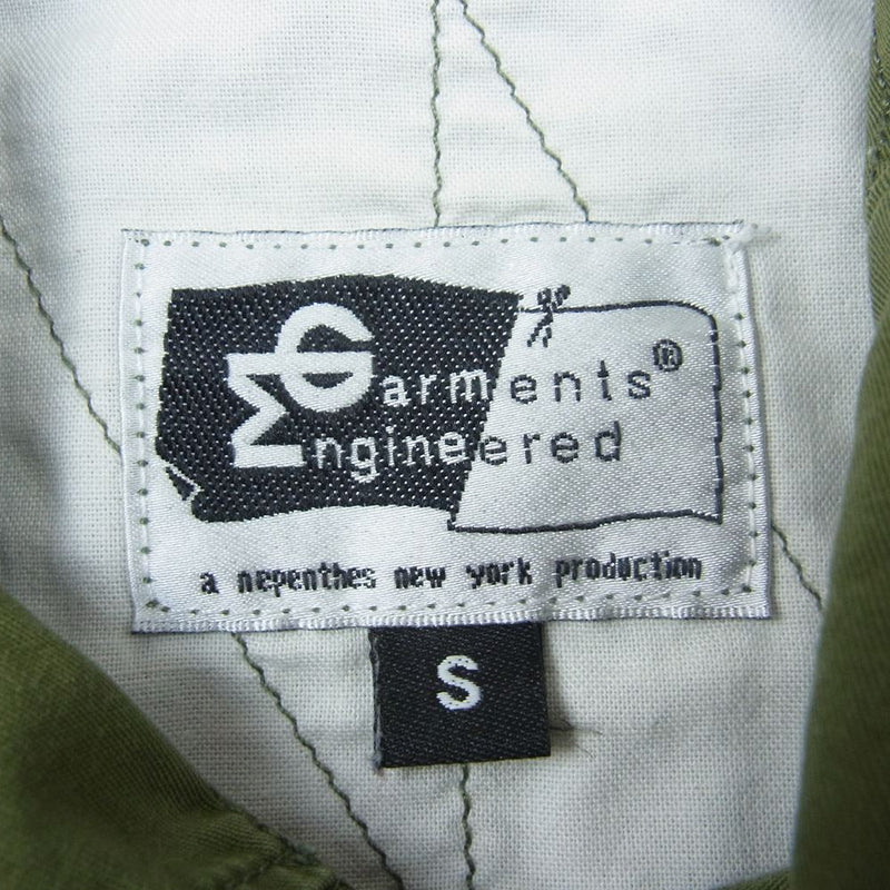 Engineered Garments エンジニアードガーメンツ ミリタリー シャツ  カーキ系 S【中古】