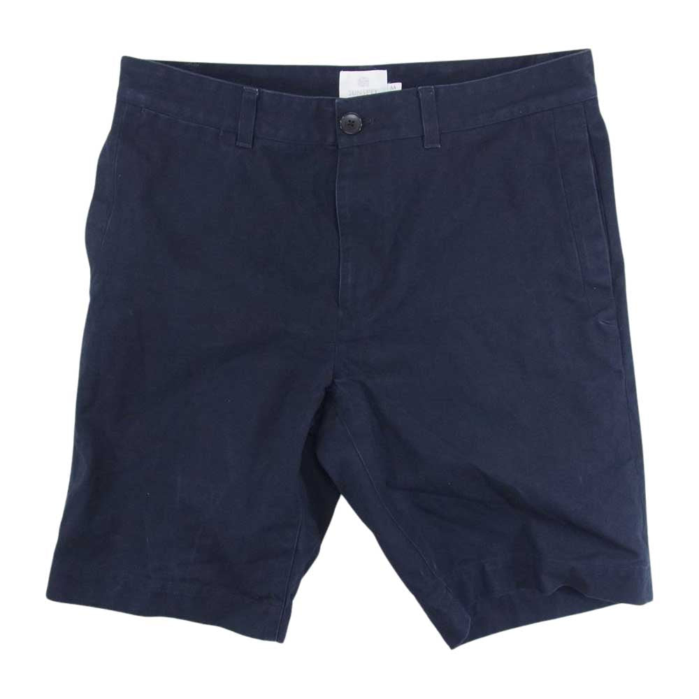 SUNSPEL サンスペル 572-6141501 コットン ハーフ パンツ ショーツ ネイビー系 M【中古】