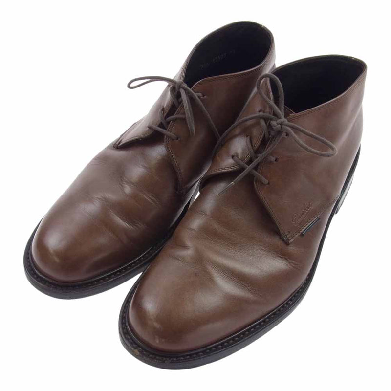 Paraboot パラブーツ 13507 レザー チャッカ ブーツ ブラウン系 7.5【中古】