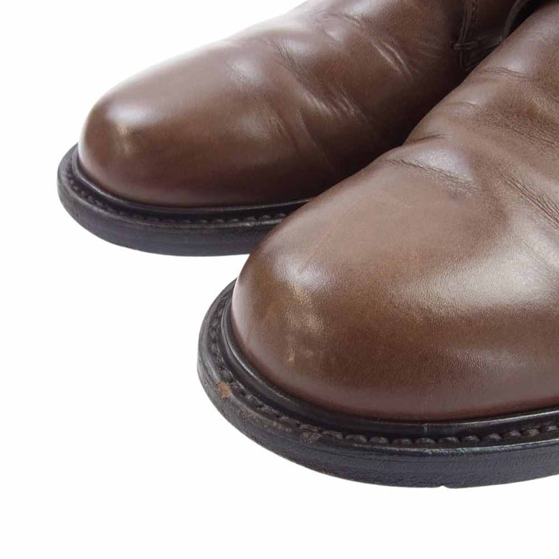 Paraboot パラブーツ 13507 レザー チャッカ ブーツ ブラウン系 7.5【中古】