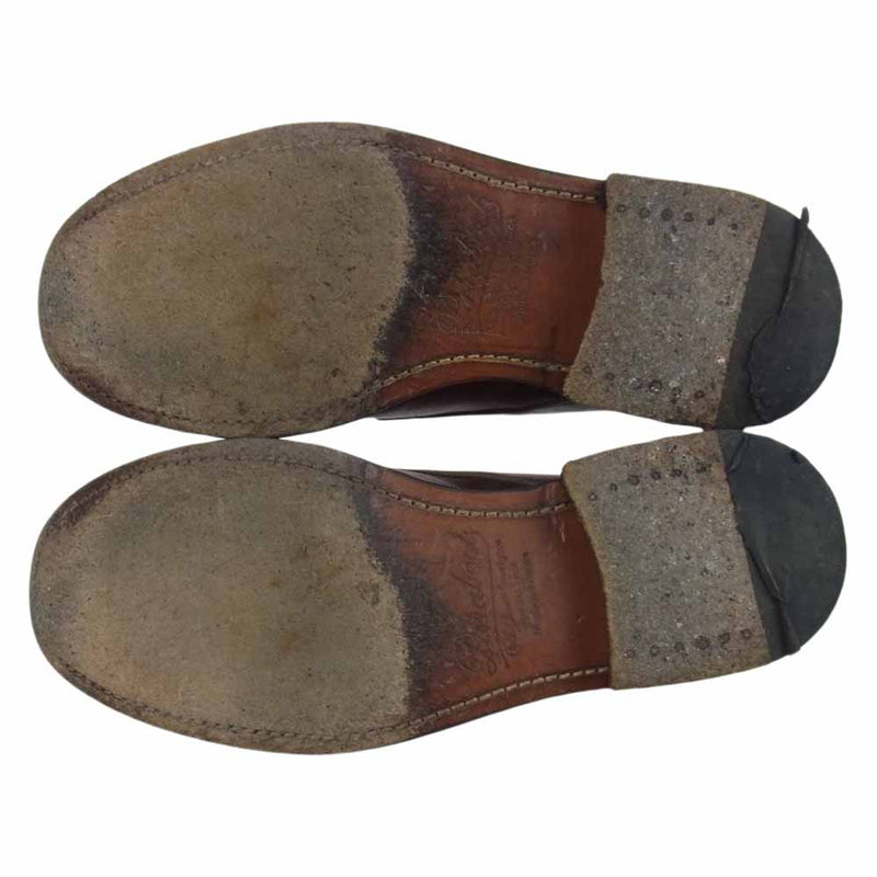 Paraboot パラブーツ 13507 レザー チャッカ ブーツ ブラウン系 7.5【中古】