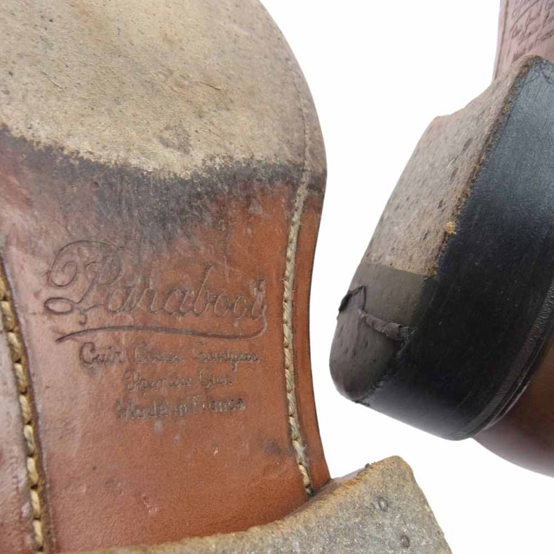 Paraboot パラブーツ 13507 レザー チャッカ ブーツ ブラウン系 7.5【中古】