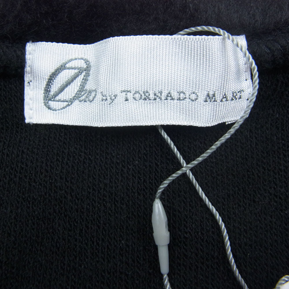 TORNADO MART トルネードマート ZERO ゼロ タグ付き 631-8277409 バルキー シャギー Vネック ニット カットソー ブラック系 L【極上美品】【中古】
