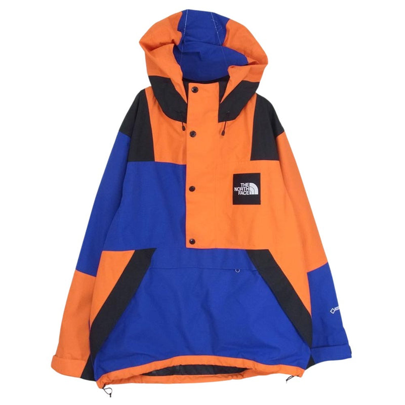 THE NORTH FACE ノースフェイス NP11962 RAGE GTX Shell Pullover レイジ ゴアテックス シェル プルオーバー マウンテンパーカー オレンジ系 M【中古】