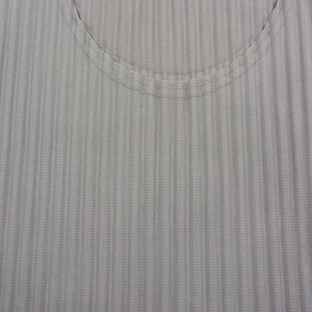 HOMME PLISSE ISSEY MIYAKE オム プリッセ イッセイミヤケ 23SS  HP31JK102 MONTHLY COLOR JANUARY  PLEATS プリーツ加工 クルーネック カットソー グレー系 2【中古】