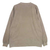 DESCENDANT ディセンダント CACHALOT カシャロ ロングスリーブ 長袖 ポケット Tシャツ ロンT クジラ 刺繍 カーキ系 1【中古】