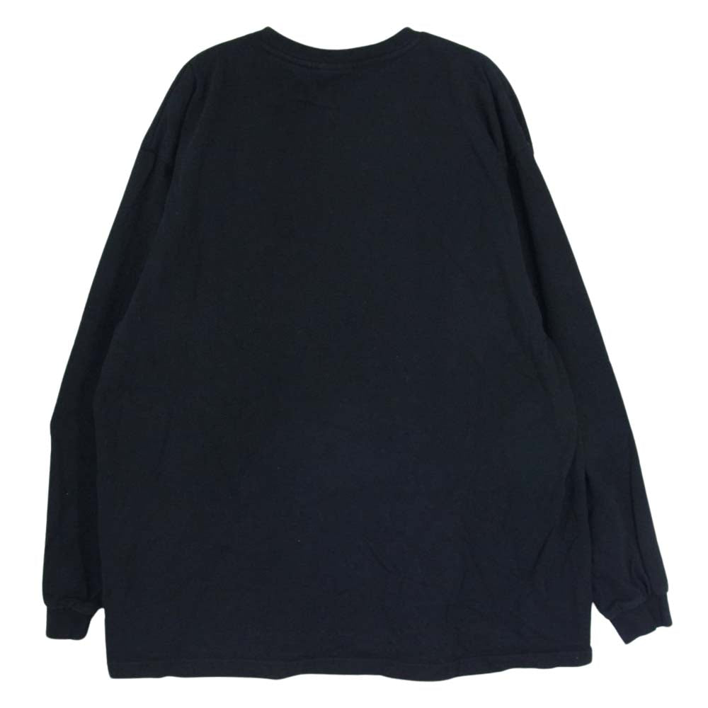 WTAPS ダブルタップス SNEAK MOON&STAR L/S TEE ムーン スター プリントロングスリーブ 長袖 Tシャツ ロンT ブラック系 02【中古】