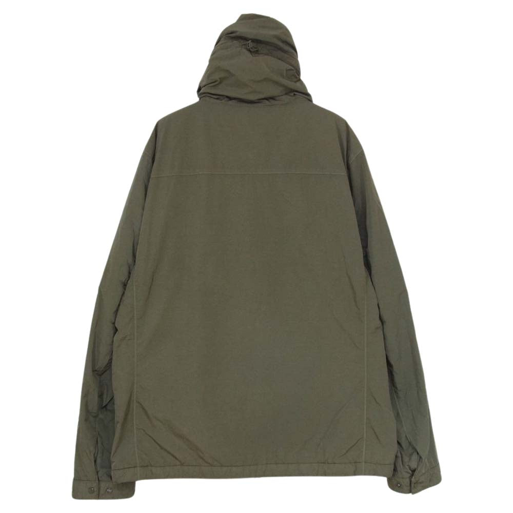 C.P.Company シーピーカンパニー 11CMOS149A 005904G CHROME R FULLZIP OVERSHIRT フルジップ ナイロン ジャケット  カーキ系 サイズ表記無【中古】