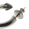 CHROME HEARTS クロムハーツ（原本無） HOOP PLAIN プレーン フープ ピアス シルバー系【中古】