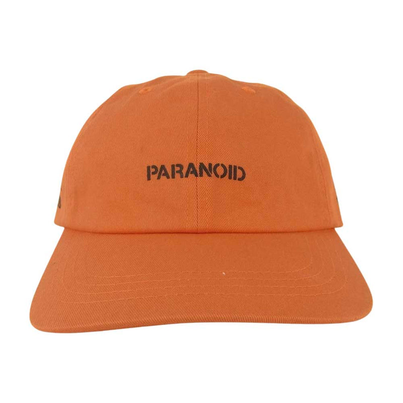 アンチソーシャルソーシャルクラブ UNDEFEATED アンディフィーテッド PARANOID CAP パラノイド キャップ 帽子 オレンジ系【美品】【中古】