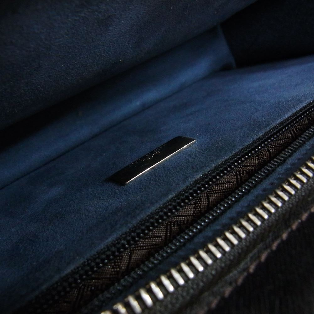 Dunhill ダンヒル レザー セカンド クラッチ バッグ ブラウン系【中古】