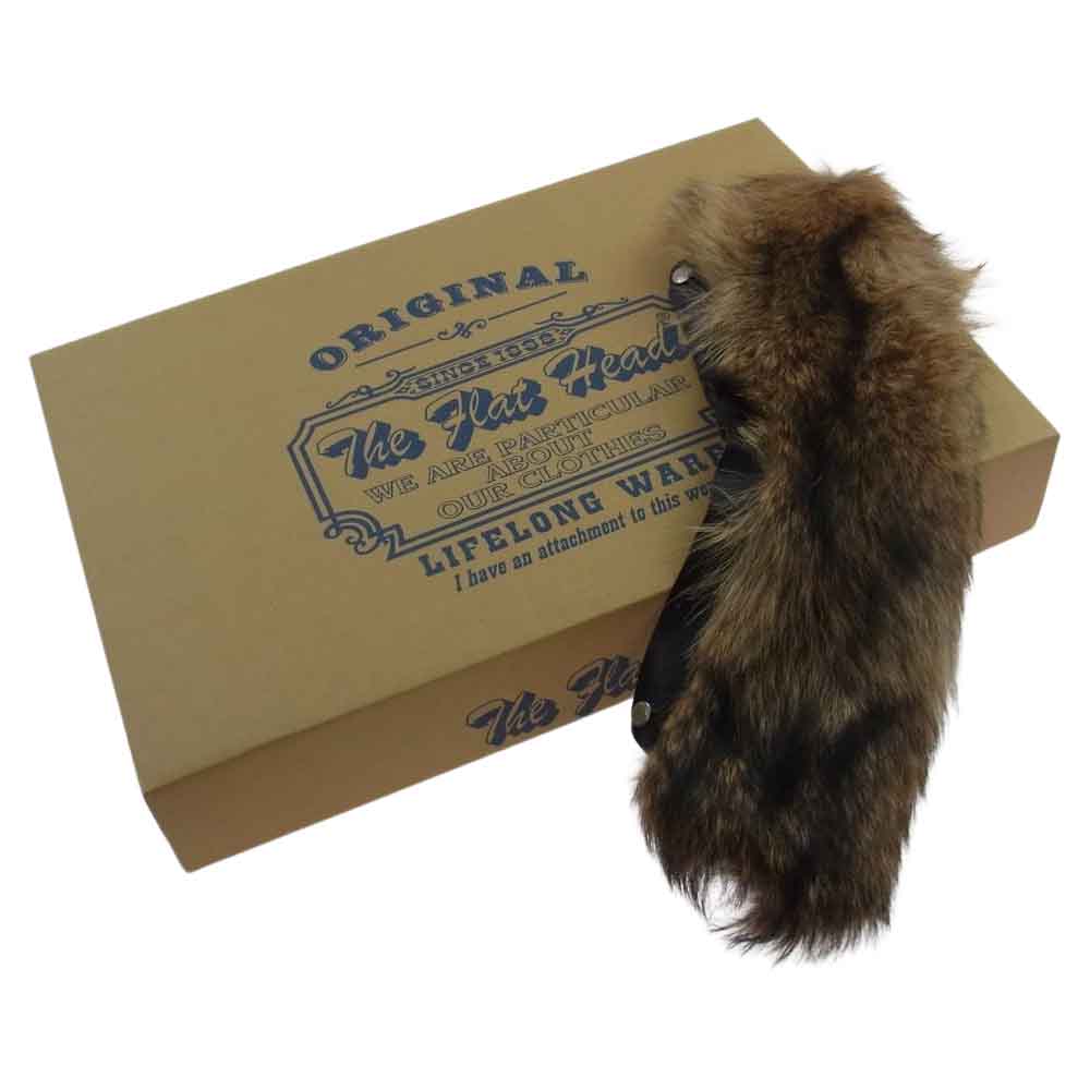 THE FLAT HEAD ザフラットヘッド WRJ-51 ホースハイド 馬革 ダブル ライダース ジャケット レッド系 36【新古品】【未使用】【中古】