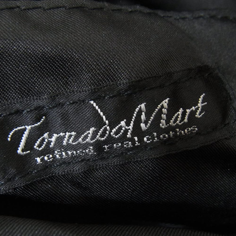 TORNADO MART トルネードマート 631-8267008 フェイクレザー ポリウレタン コーティング ショルダー バッグ ブラック系【中古】