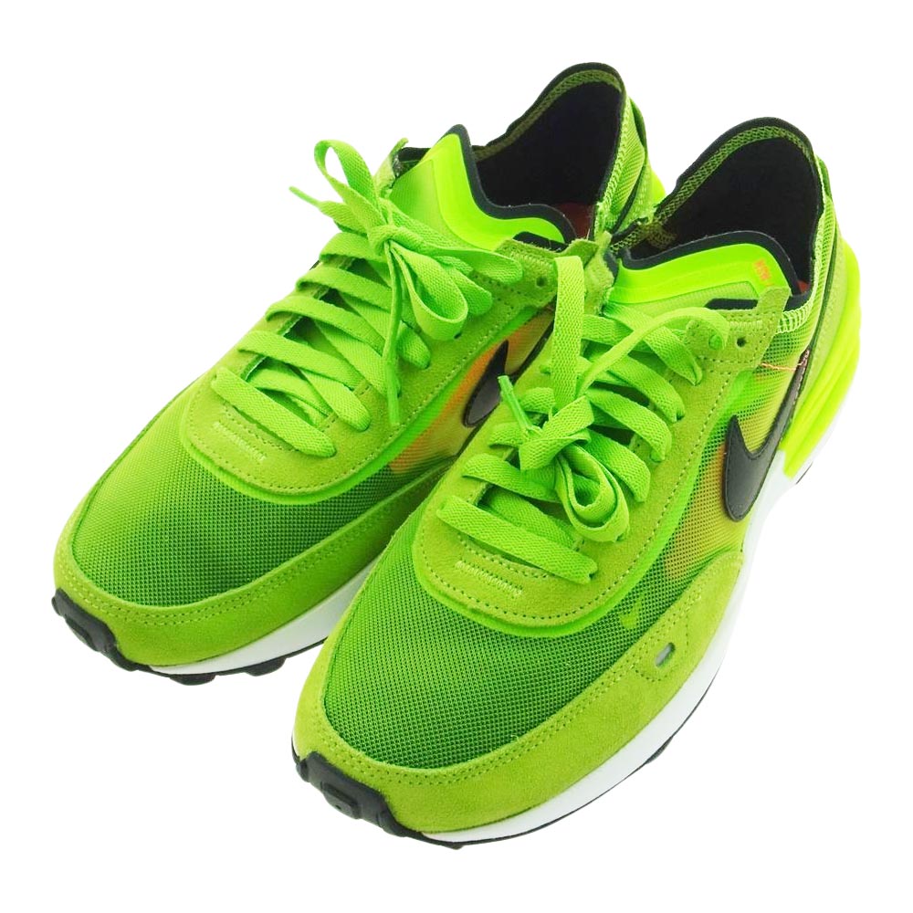 NIKE ナイキ DA7995-300 WAFFLE ONE ELECTRIC GREEN ワッフル ワン エレクトリック グリーン スニーカー ライトグリーン系 26cm【極上美品】【中古】