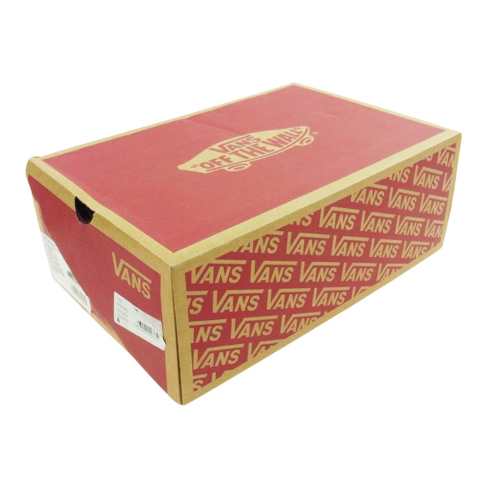 VANS バンズ VN0A5KX6BZU × LIBERAIDERS HALF CAB 33 DX TRUE WHITE TURKISH TILE リベレイターズ ハーフキャブ ハイカット スニーカー ネイビー系 26cm【美品】【中古】