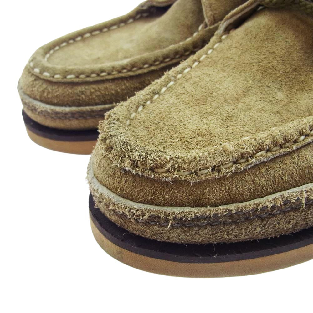 RUSSELL MOCCASIN ラッセルモカシン S200-27W Sporting Clays Chukka スポーティングクレー チャッカ Laramie Suede ララミースウェード モカシン ブーツ ライトブラウン系 8【中古】