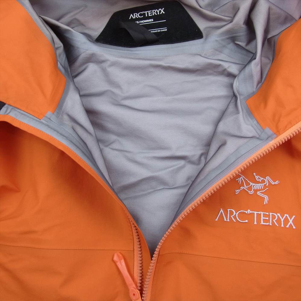ARC'TERYX アークテリクス 29090-137648-05/22 BETA JACKET ベータ GORE-TEX ジャケット オレンジ系 S【中古】