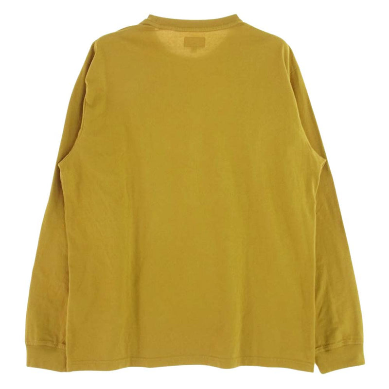 Supreme シュプリーム 22AW Small Box Logo L/S Tee Dark Yellow イエロー系 M【中古】