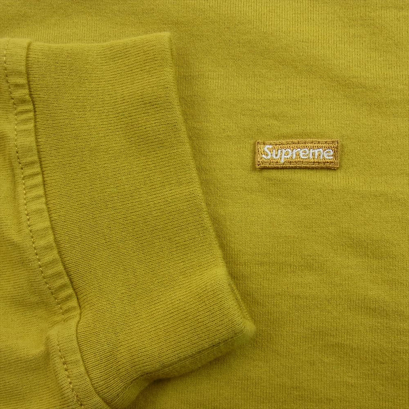 Supreme シュプリーム 22AW Small Box Logo L/S Tee Dark Yellow イエロー系 M【中古】