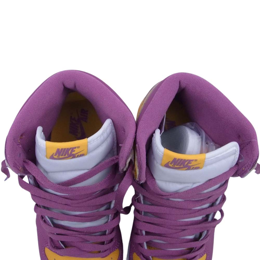 NIKE ナイキ 555088-706 AIR JORDAN 1 RETRO HIGH OG エア ジョーダン 1 レトロ ハイ オリジナル ユニバーシティー ゴールド スニーカー マルチカラー系 27.5cm【新古品】【未使用】【中古】