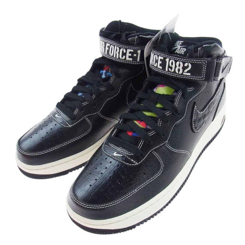 NIKE ナイキ DV1029-010 Air Force 1 Mid LX Our Force 1 AF1 エアフォース ミッド アワー フォース スニーカー ブラック系 27.5cm【新古品】【未使用】【中古】