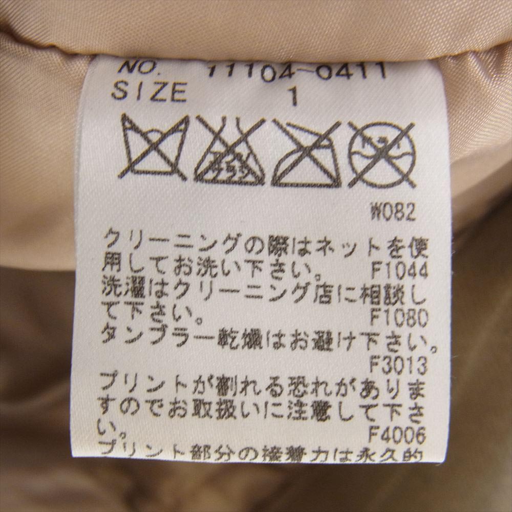 クラネ FRAGMENT フラグメント 藤原ヒロシ MA-1 フライト ボンバー ジャケット ブルゾン ブラック ブラック系 1【中古】