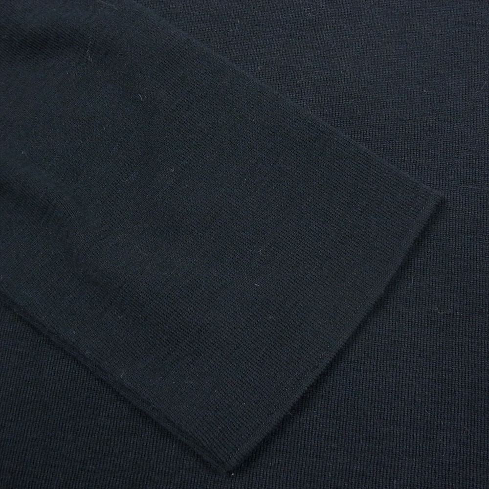 JIL SANDER ジルサンダー クルーネック ニット セーター ブラック系 50【中古】