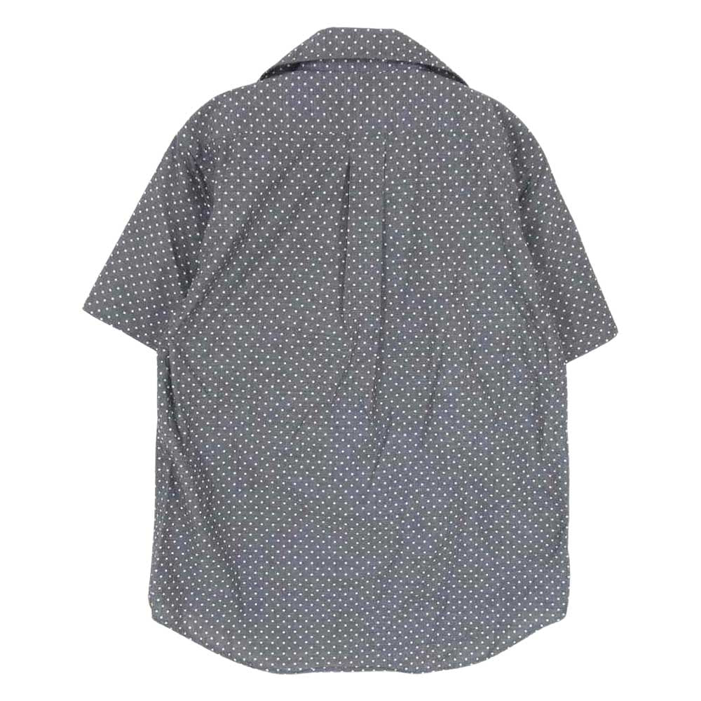 GANGSTERVILLE ギャングスタービル 15SS GSV-15-SS-22 ドット 半袖 シャツ 唇刺繍 グレー系 S【中古】