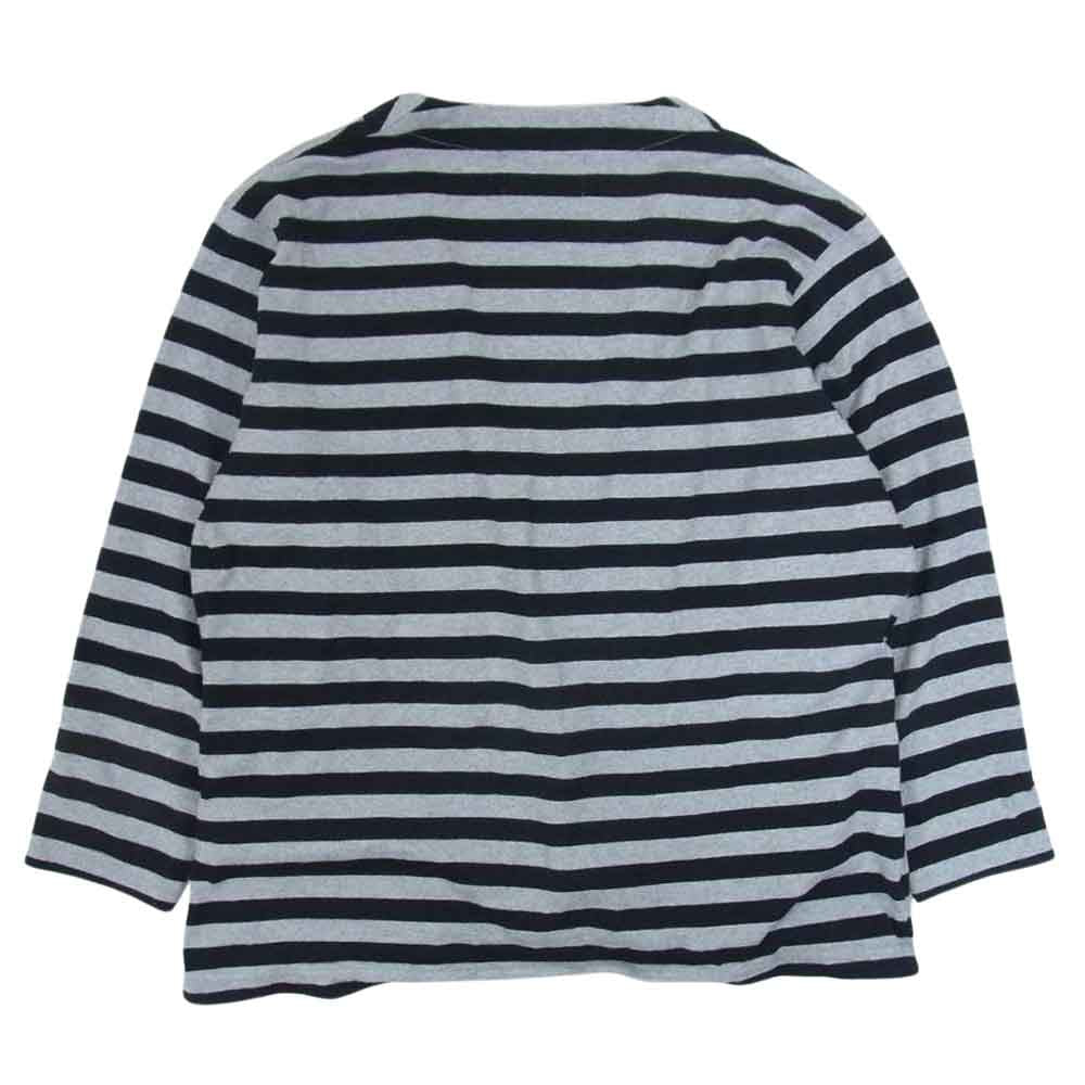 WEIRDO ウィアード 20SS WRD-20-SS-22 Ringing Clown L/S Cardigan リンギング クラウン カーディガン ボーダー ブラック系 グレー系 S【中古】