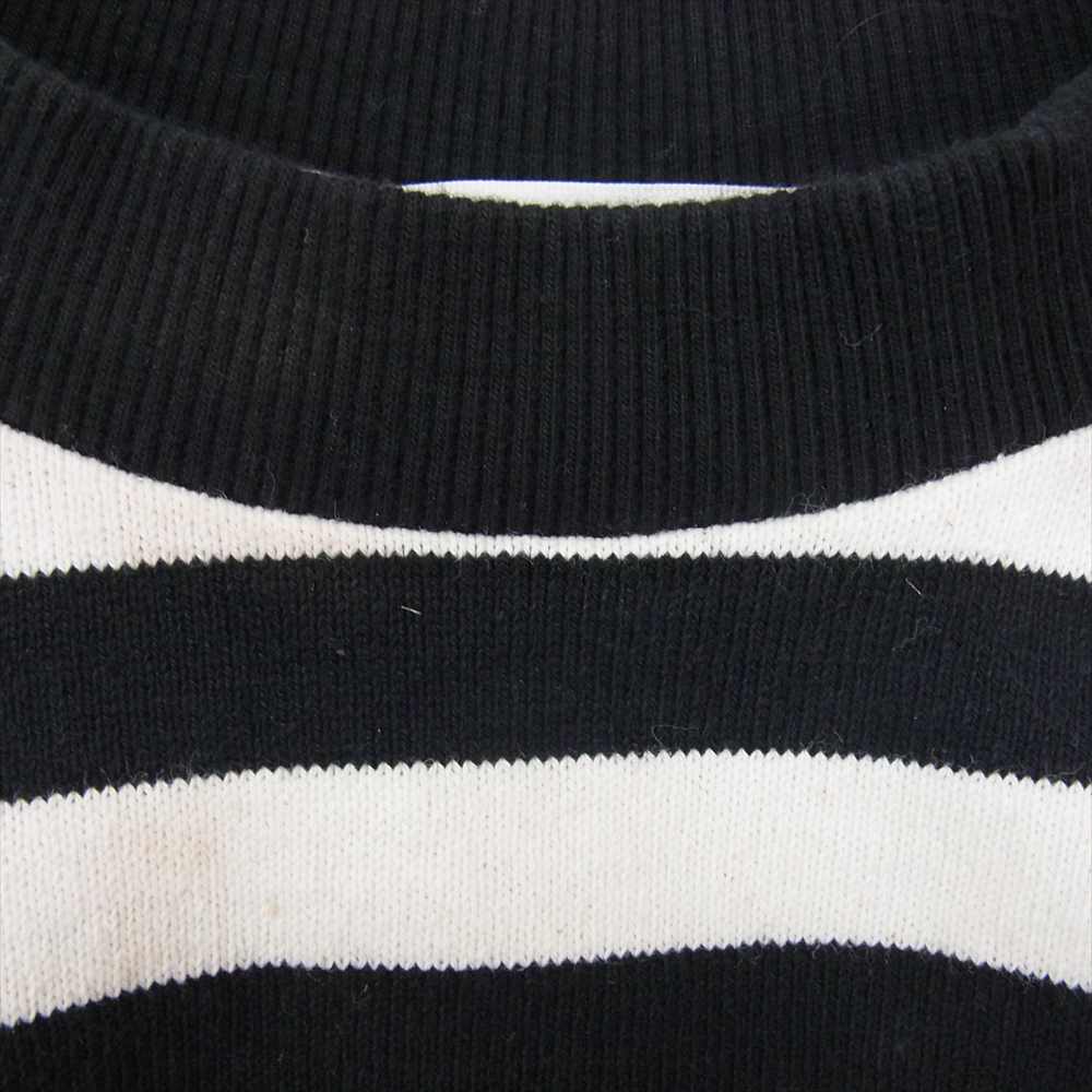 WEIRDO ウィアード 20SS WRD-20-SS-24 RINGING CLOWN リンギング クラウン ボーダー クルーネック Tシャツ 七分袖 ブラック系 S【中古】