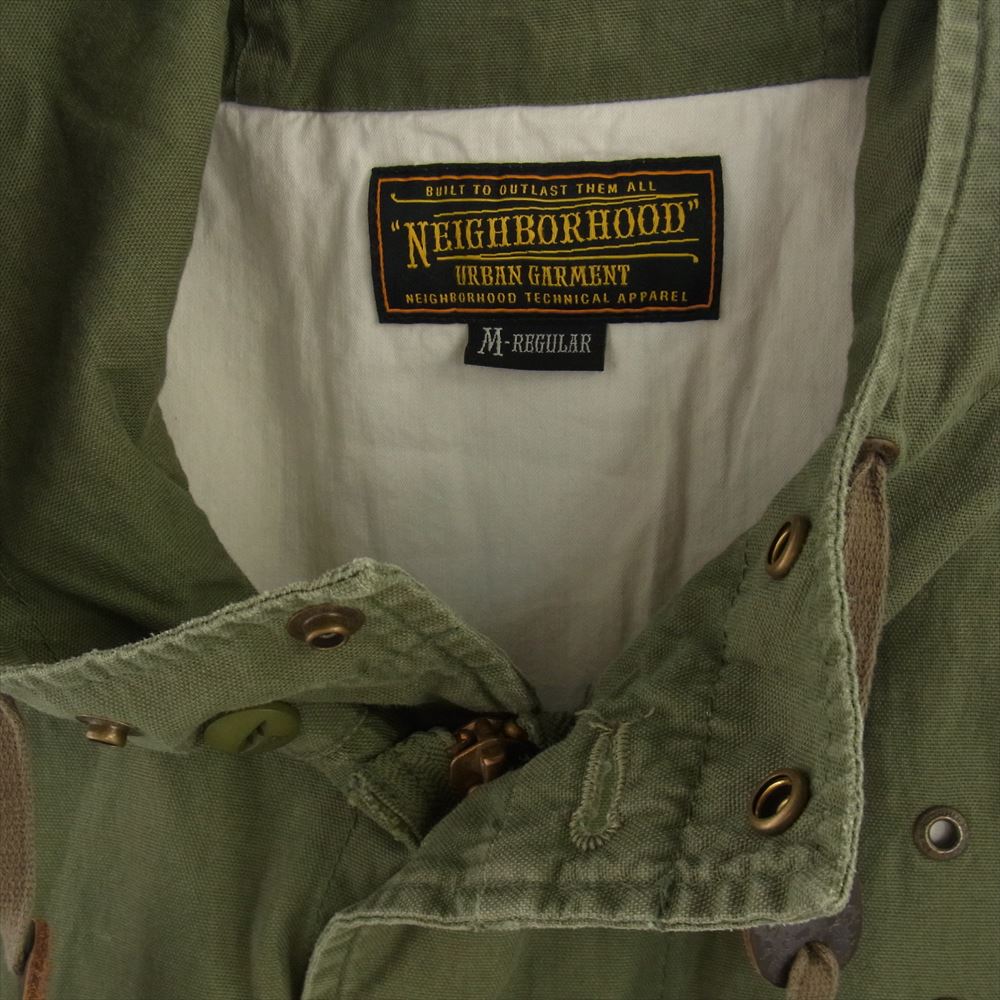 NEIGHBORHOOD ネイバーフッド 111TSNH-JKM01 WESTON C-JKT ウェストン モッズコート ジャケット カーキ系 M【中古】