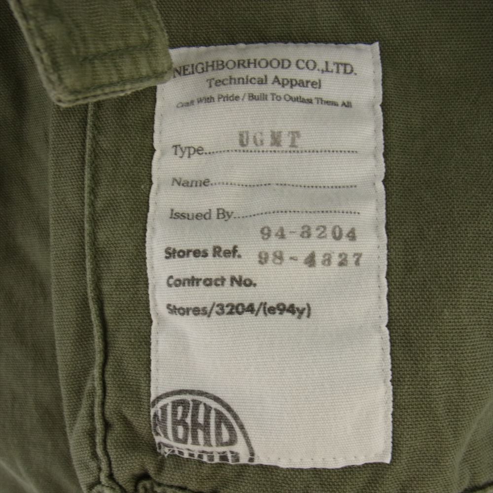 NEIGHBORHOOD ネイバーフッド 111TSNH-JKM01 WESTON C-JKT ウェストン モッズコート ジャケット カーキ系 M【中古】