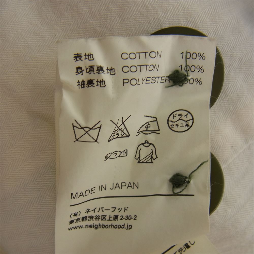 NEIGHBORHOOD ネイバーフッド 111TSNH-JKM01 WESTON C-JKT ウェストン モッズコート ジャケット カーキ系 M【中古】