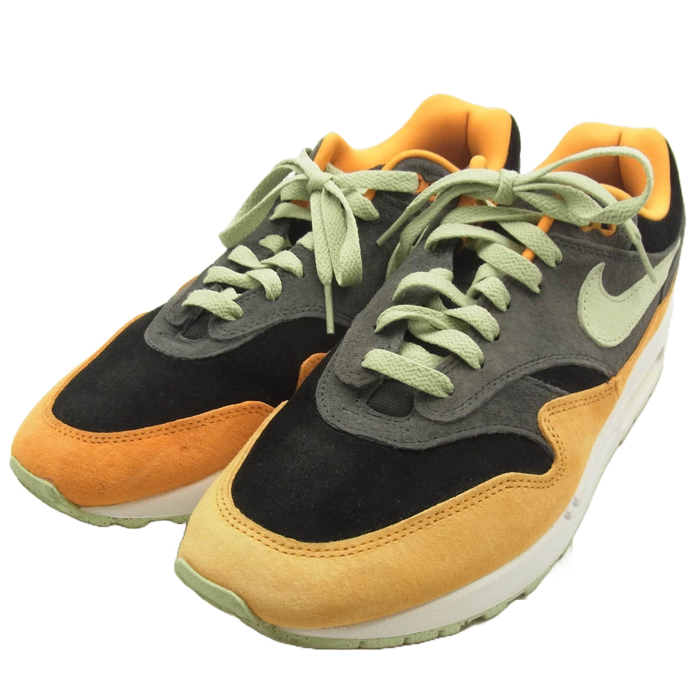 NIKE ナイキ DZ0482-001 Air Max 1 Duck Pack Honey Dew エアマックス ダックパック スニーカー ダークグレー系 オレンジ系 ブラック系 28cm【中古】