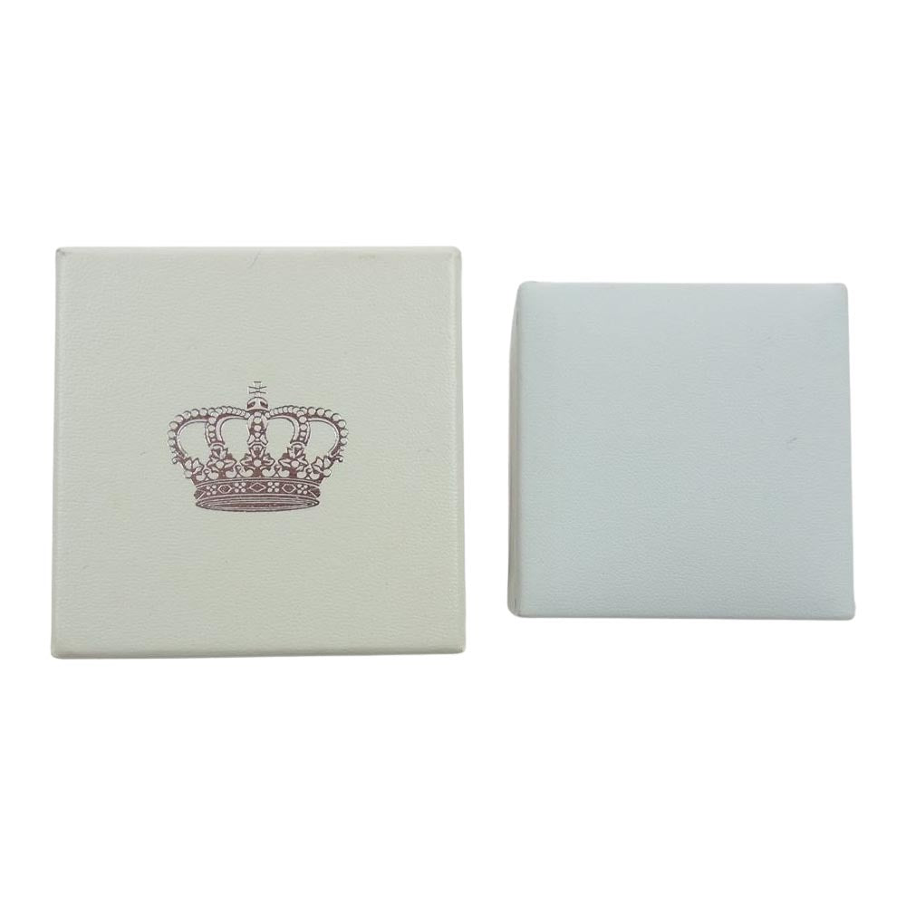 Justin Davis ジャスティンデイビス SRJ062  Princess D プリンセス クラウン リング  シルバー系 9.5号【中古】