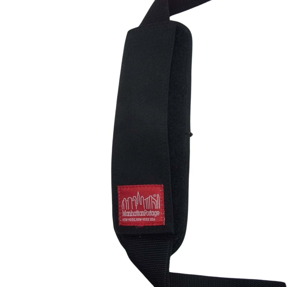 Manhattan Portage マンハッタンポーテージ Mt. Rainier Design マウントレーニアデザイン ナイロン ショルダー バッグ オレンジ系【中古】