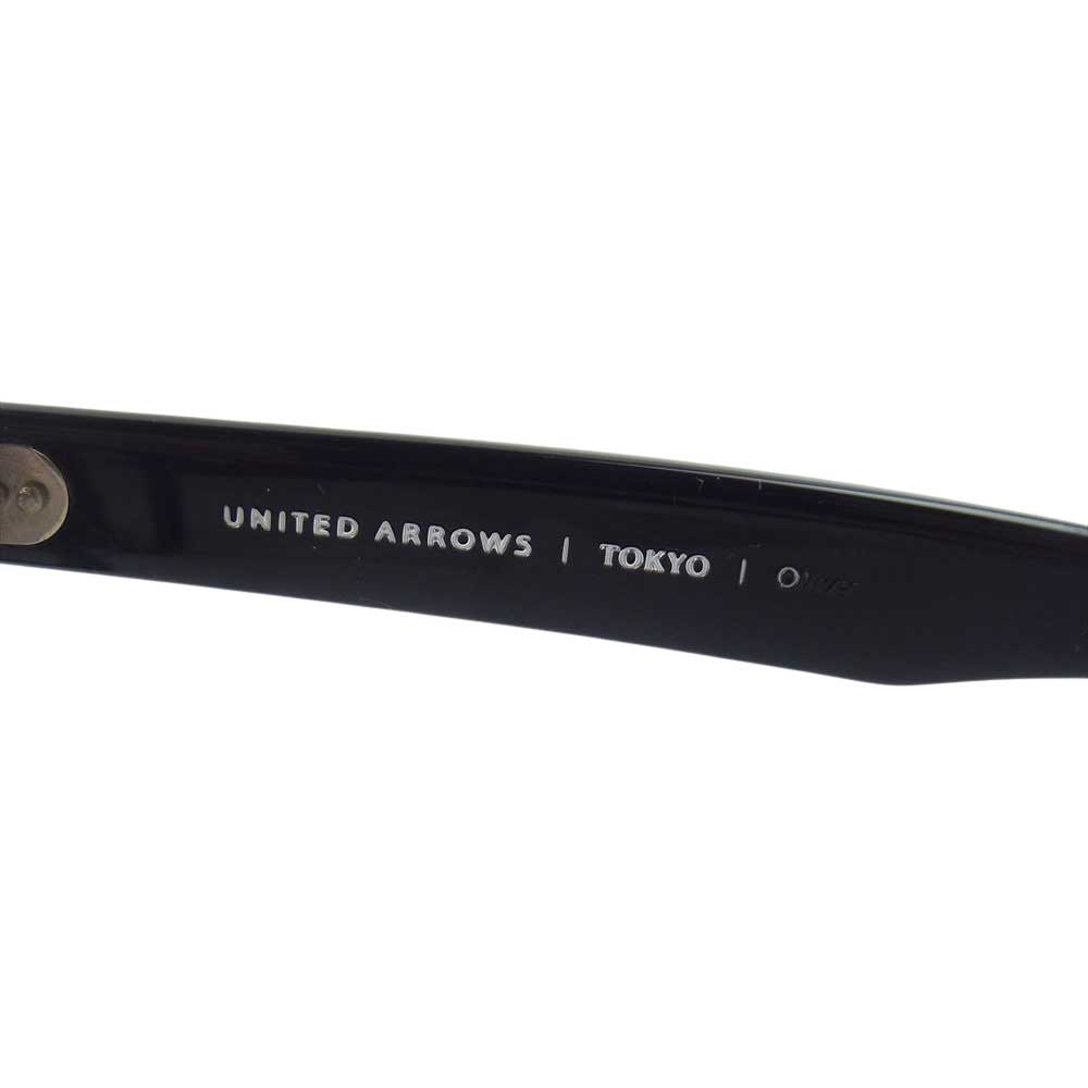 カネコオプティカル UNITED ARROWS Oliver ユナイテッドアローズ オリバー 黒フレーム メガネ 眼鏡 ブラック系【中古】