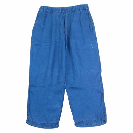 PORTER CLASSIC ポータークラシック 23SS PC-021-2202-41-3 INDIGO LINEN PANTS インディゴ リネン パンツ インディゴブルー系 3【中古】