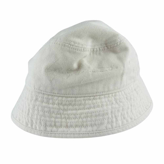 Y-3 Yohji Yamamoto ワイスリー ヨウジヤマモト 23AW FS3323 23F001 BUCKET HUT ロゴ刺繍 バケットハット オフホワイト系 OS【中古】