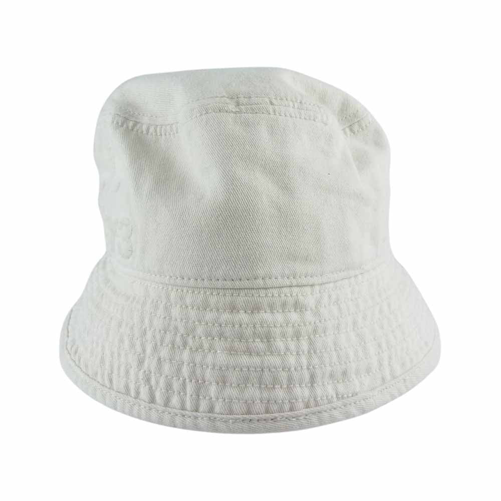 Y-3 Yohji Yamamoto ワイスリー ヨウジヤマモト 23AW FS3323 23F001 BUCKET HUT ロゴ刺繍 バケットハット オフホワイト系 OS【中古】