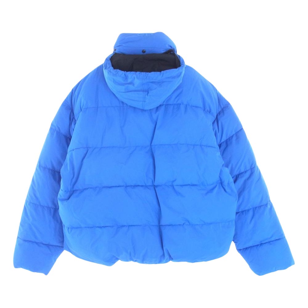 BALENCIAGA バレンシアガ 21AW 642228 BB PUFFER JACKET BB パファージャケット ブルー系 48【中古】