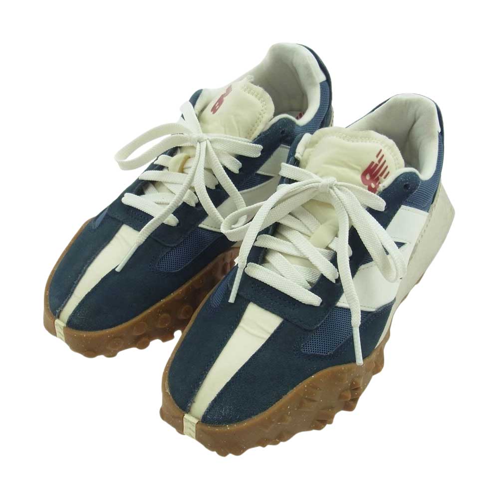 NEW BALANCE ニューバランス UXC72RH XC-72 Nロゴ ランニング スニーカー ネイビー系 ホワイト系 25cm【中古】