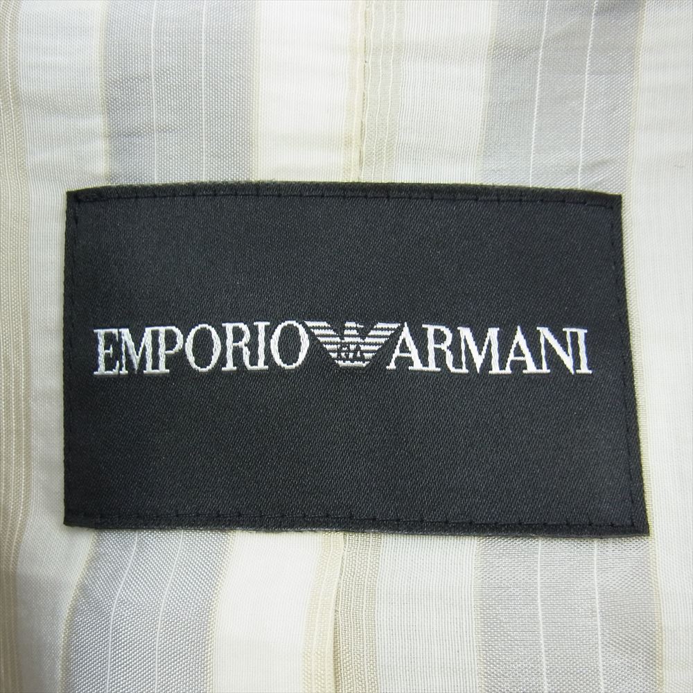 Emporio Armani エンポリオ・アルマーニ 201004 2B テーラードジャケット スラックスパンツ セットアップ スーツ グレー系【中古】