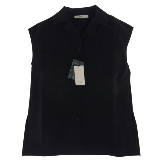 ローヘン LH22MS-SH028 2022年復刻モデル スリーブレス オープンカラー シャツ ベスト ブラック系 F【新古品】【未使用】【中古】