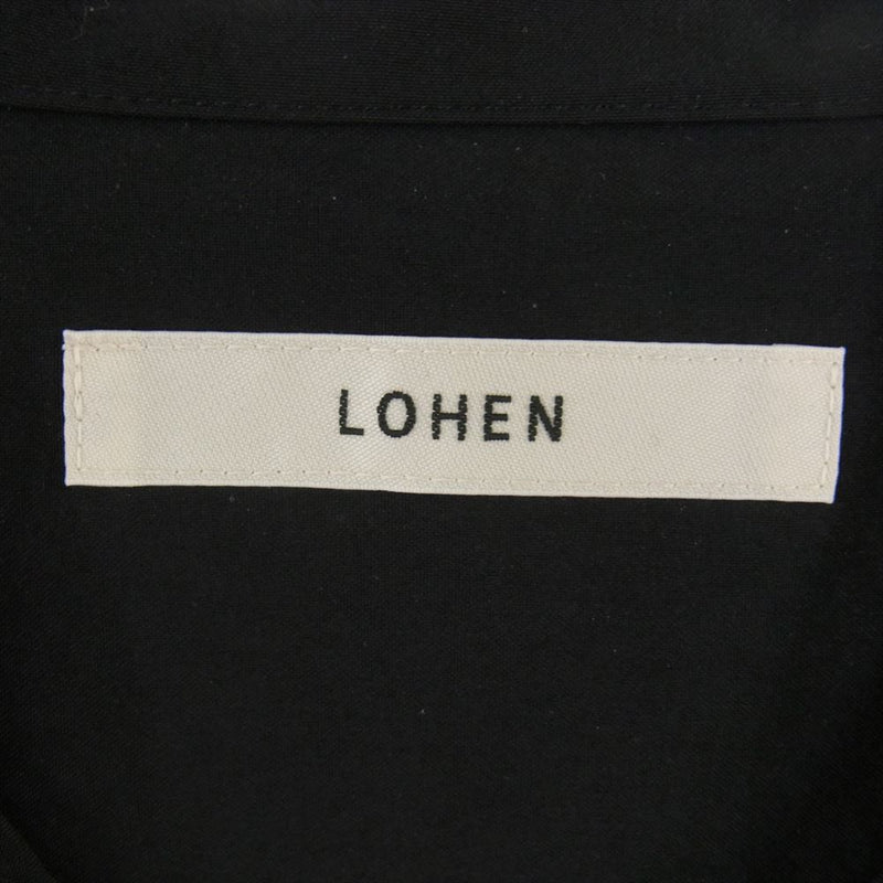 ローヘン LH22MS-SH028 2022年復刻モデル スリーブレス オープンカラー シャツ ベスト ブラック系 F【新古品】【未使用】【中古】