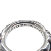 CHROME HEARTS クロムハーツ（原本無） SCRL BAND スクロール バンド リング シルバー系 19号【中古】