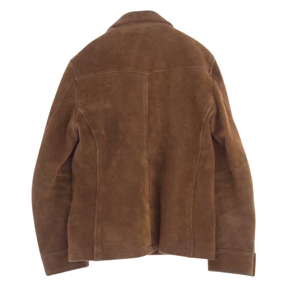 JACKROSE ジャックローズ 210715J 山羊革 スエード レザー ジャケット ブラウン系 3【中古】