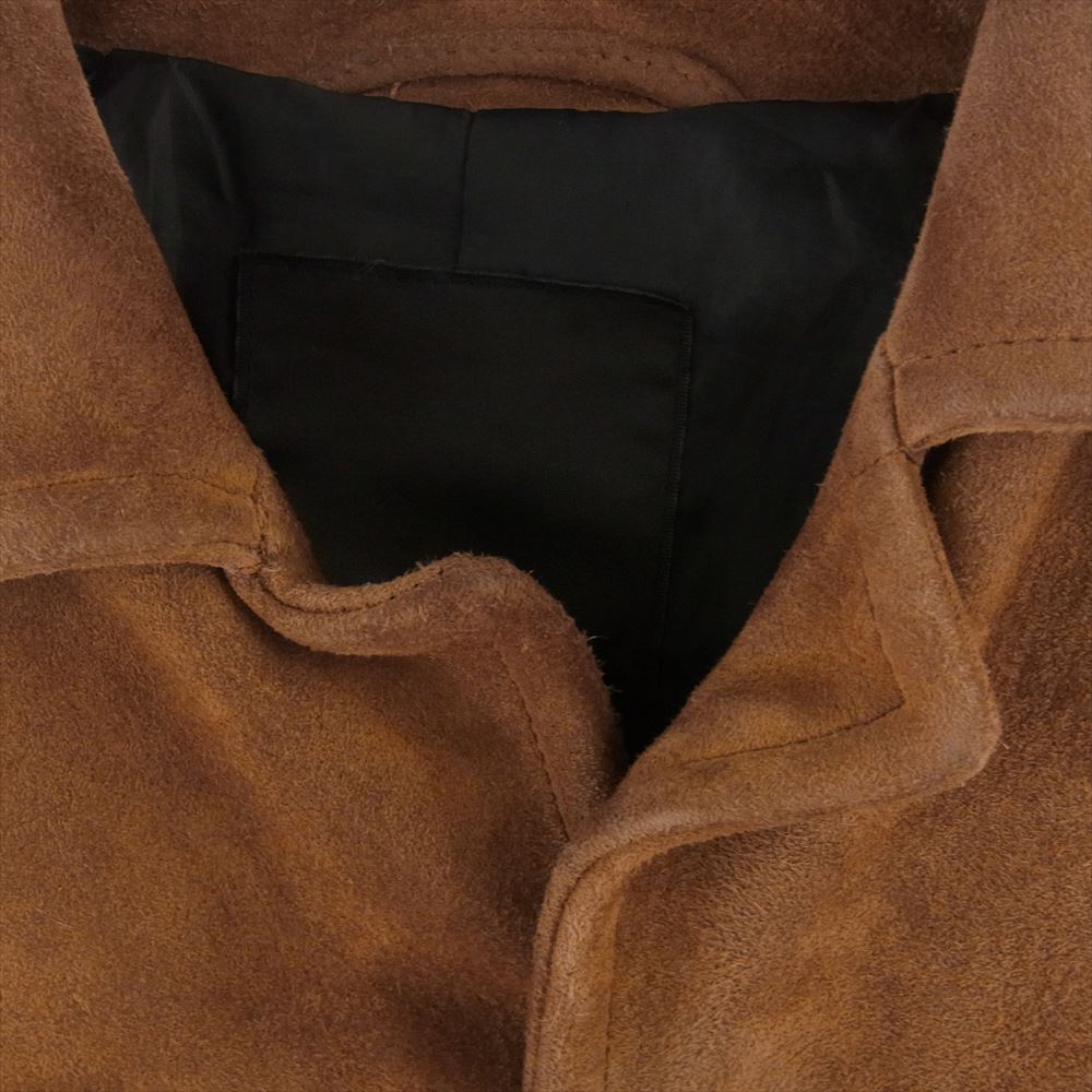 JACKROSE ジャックローズ 210715J 山羊革 スエード レザー ジャケット ブラウン系 3【中古】