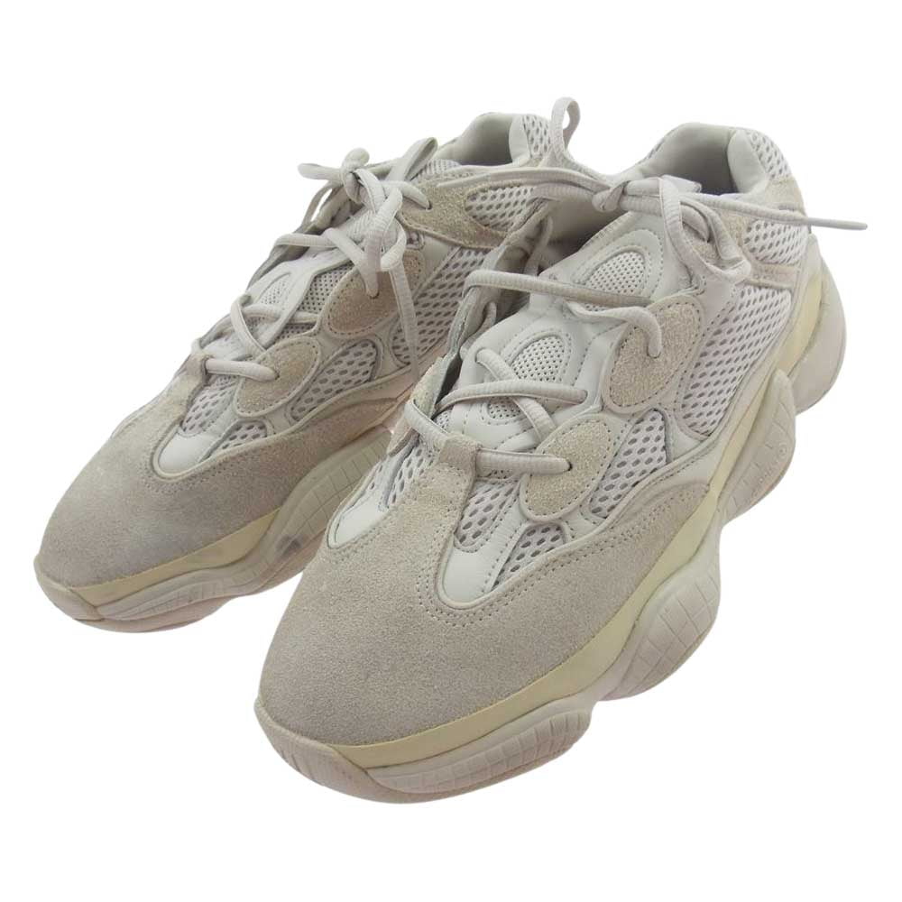 YEEZY BOOST イージーブースト DB2908 YEEZY 500 SNEAKERS イージー ローカット スニーカー オフホワイト系 27.5cm【中古】